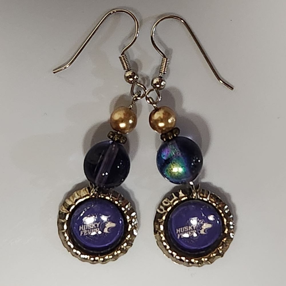 University of Washington Earrings (New, never worn) - Huskies Earrings